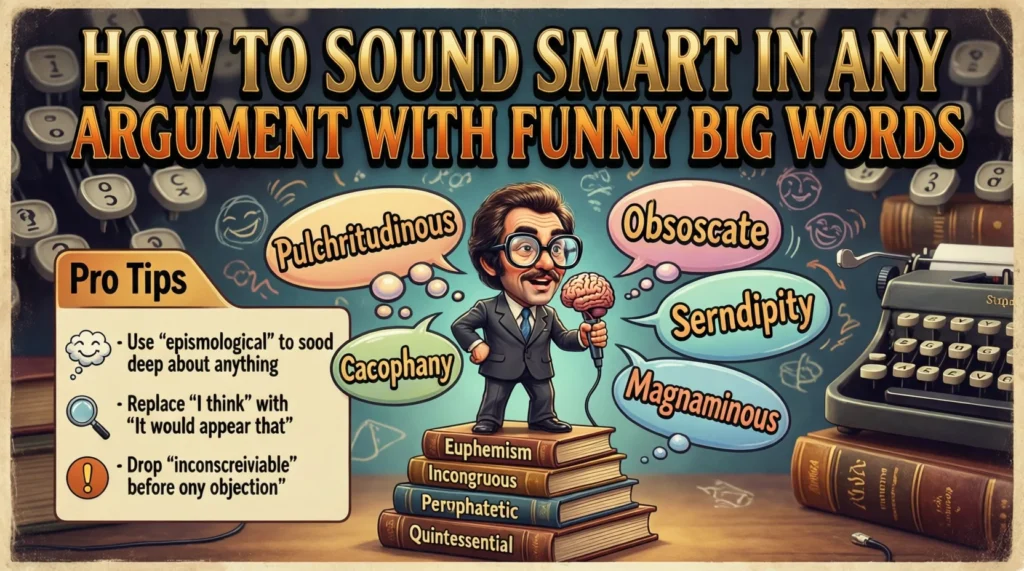 How to Sound Smart in Any Argument