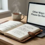 How to Say “Please Be Reminded”