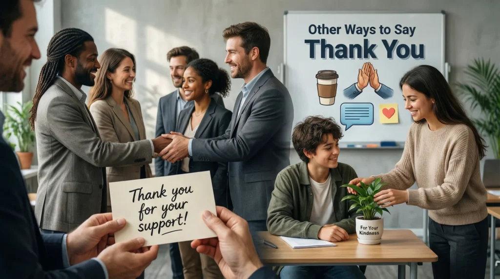 Other Ways to Say Thank You
