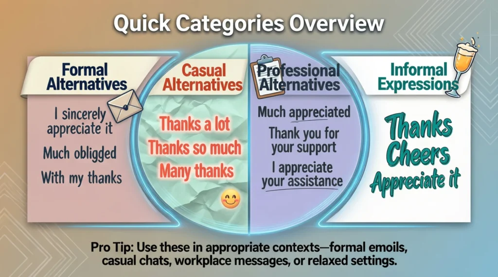 Quick Categories Overview