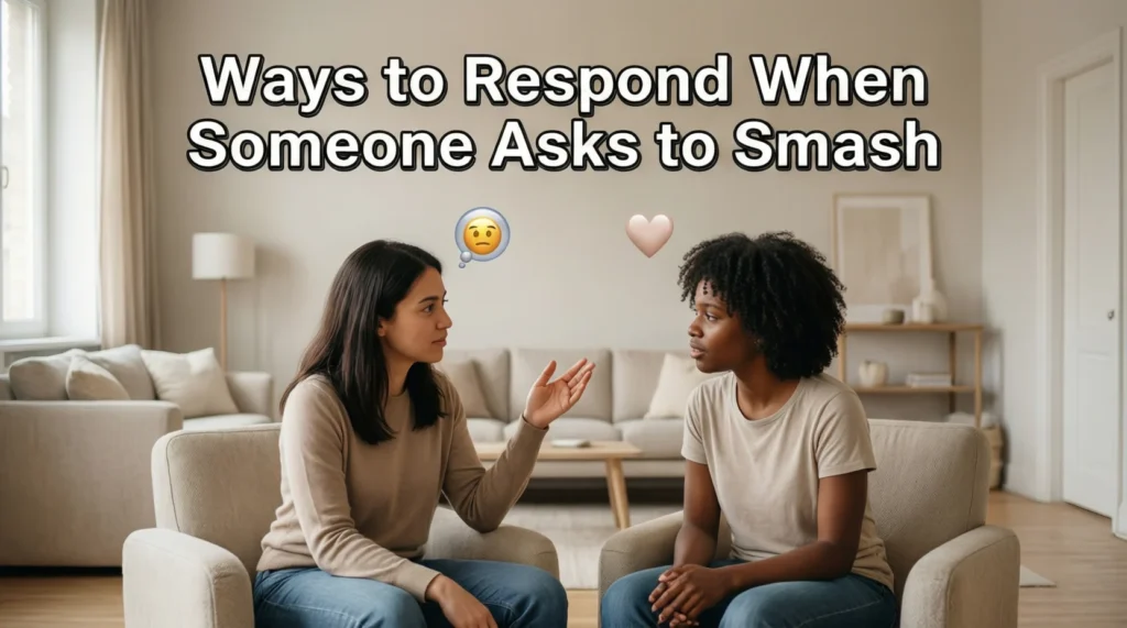 Other Ways to Say “Ways to Respond When Someone Asks to Smash”
