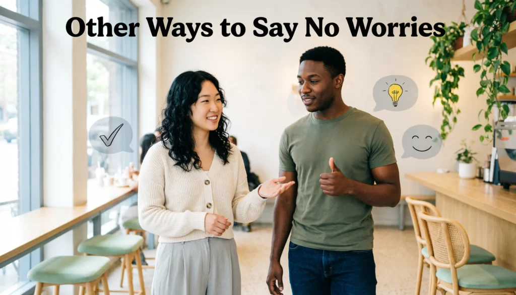 Other Ways to Say “No Worries”