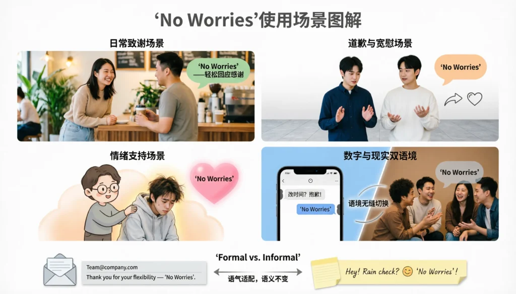 When to Use “No Worries”