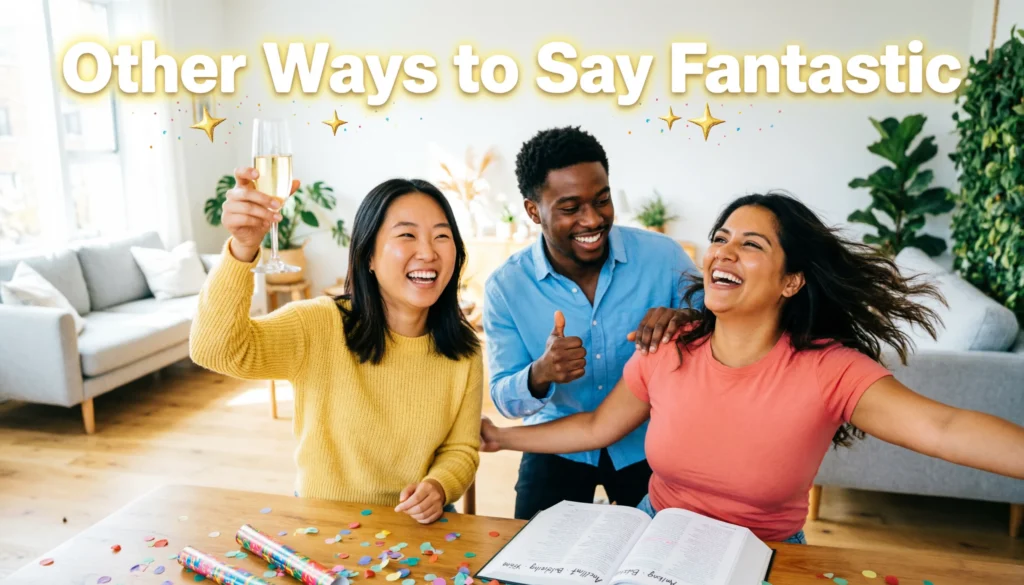 Other Ways to Say “Fantastic”