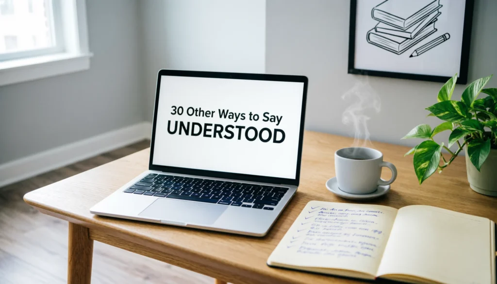 Other Ways to Say Understood